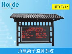 負氧離子監(jiān)測系統(tǒng)，可監(jiān)測多種環(huán)境要素
